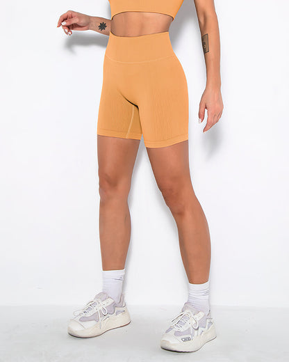 Nieve Ribbed Athleisure Shorts