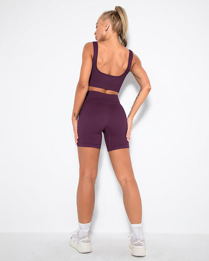 Nieve Ribbed Seamless Shorts - Finn