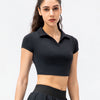 Adalyn Crop Top - Black