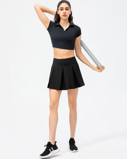 Adalyn Crop Top - Black