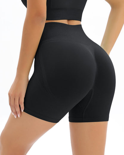 Addison Seamless Shorts - Black