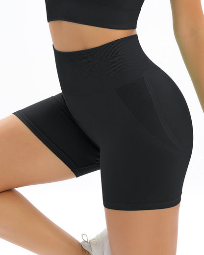 Addison Seamless Shorts - Black