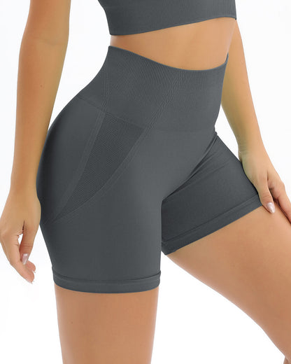 Addison Seamless Shorts - Grey