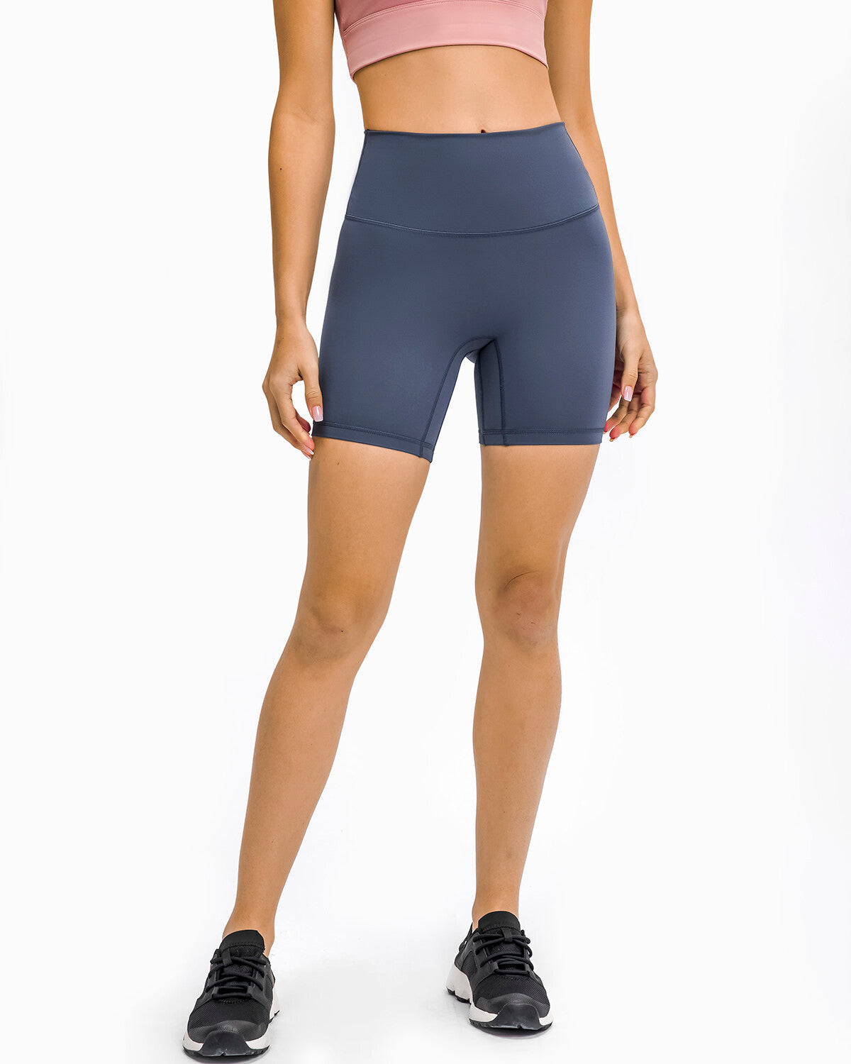 Aleah Seamless Shorts - Charcoal