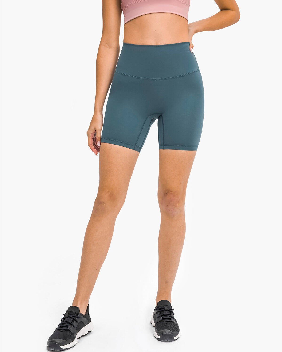 Aleah Seamless Shorts - Forrest Green