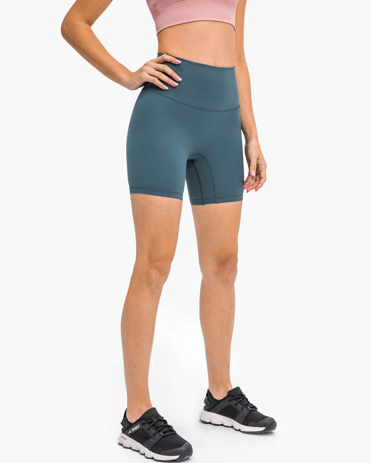 Aleah Seamless Shorts - Forrest Green