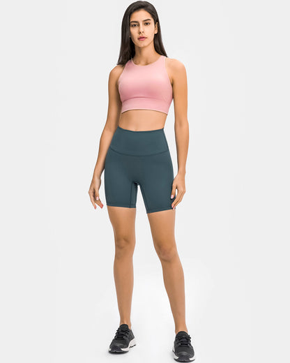 Aleah Seamless Shorts - Forrest Green