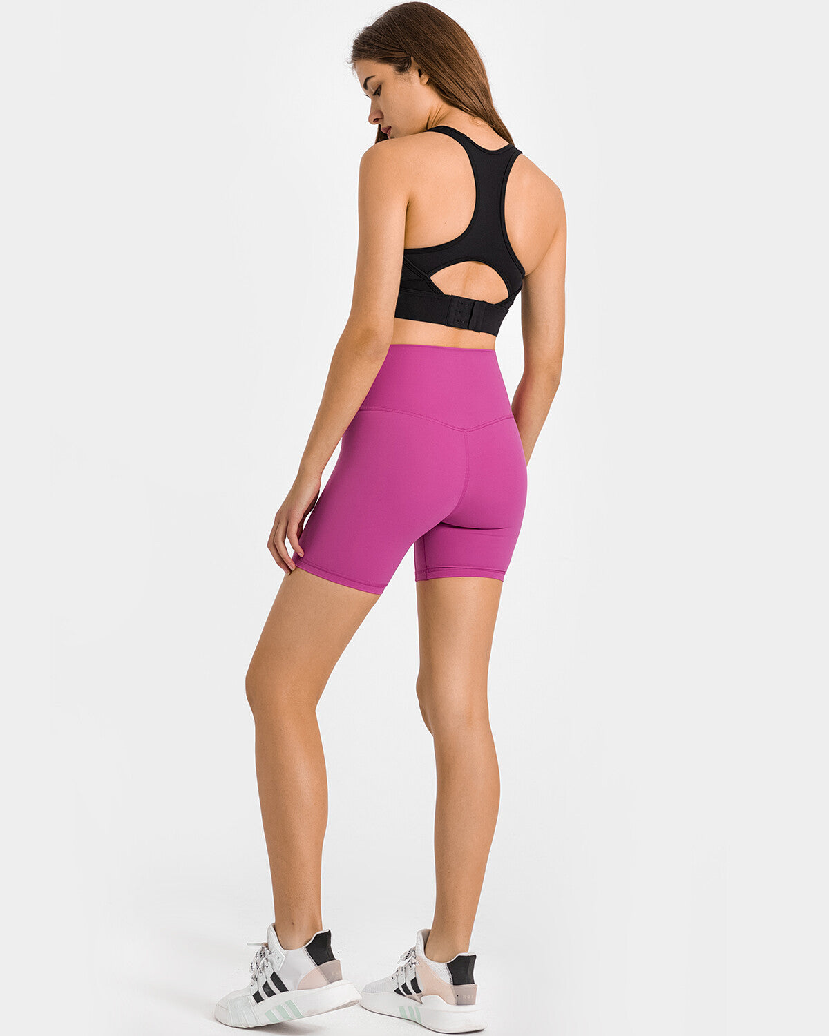 Aleah Seamless Shorts - Fuchsia