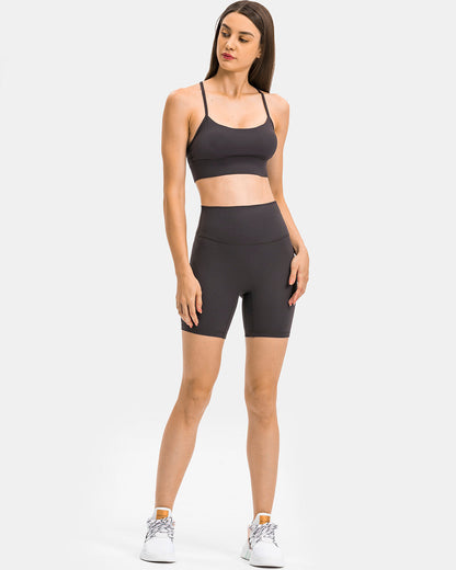 Aleah Seamless Shorts - Graphite