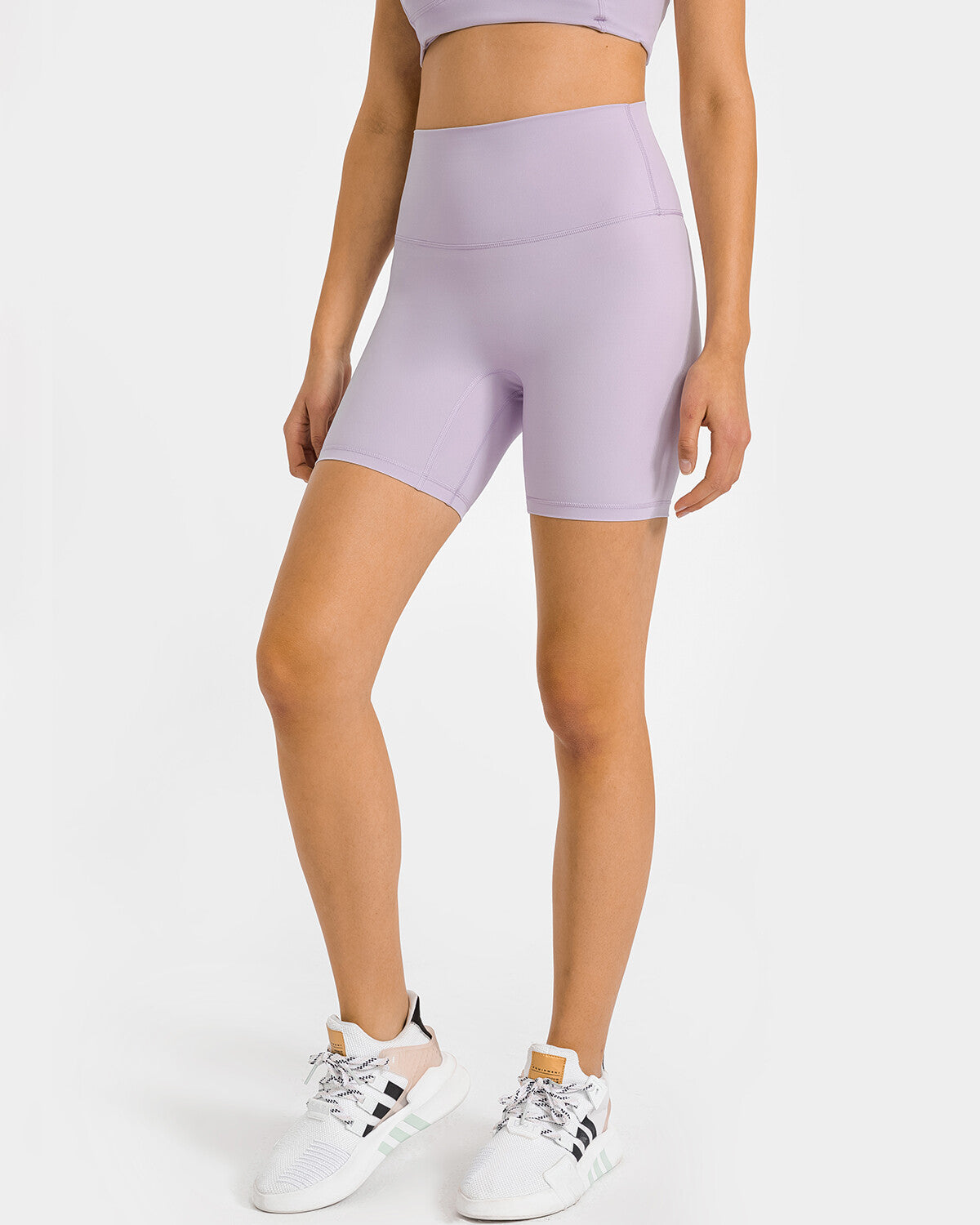 Aleah Seamless Shorts - Lilac