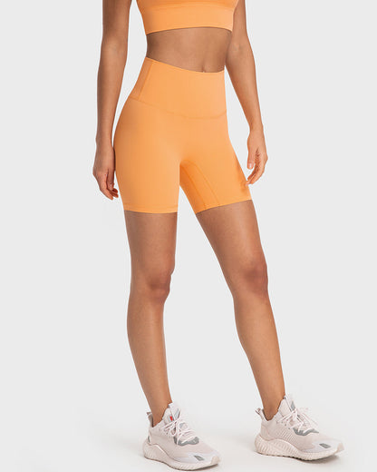 Aleah Seamless Shorts - Peach