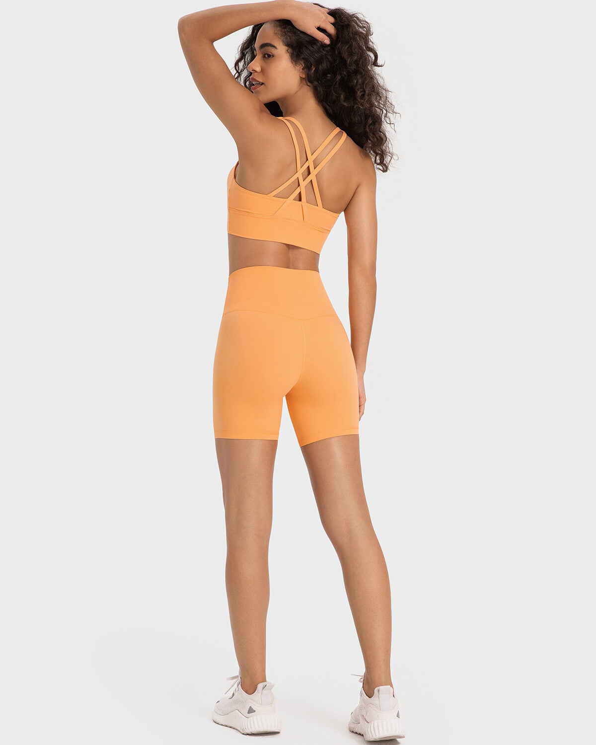 Aleah Seamless Shorts - Peach