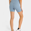 Aleah Seamless Shorts - Powder Blue