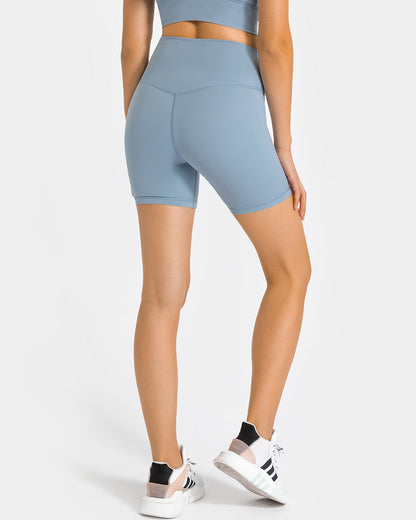 Aleah Seamless Shorts - Powder Blue