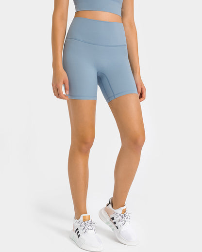 Aleah Seamless Shorts - Powder Blue