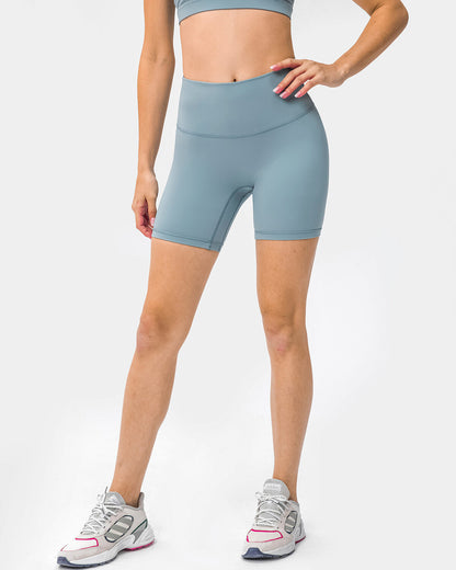 Aleah Seamless Shorts - Slate Grey