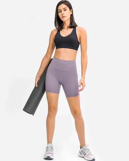 Aleah Seamless Shorts - Light Purple