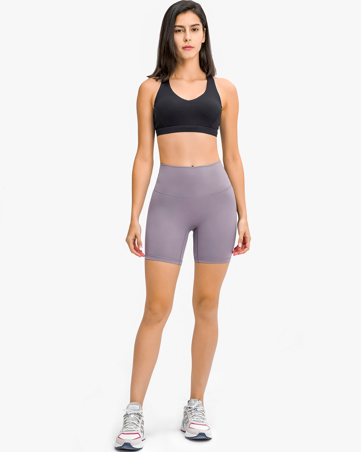 Aleah Seamless Shorts - Light Purple