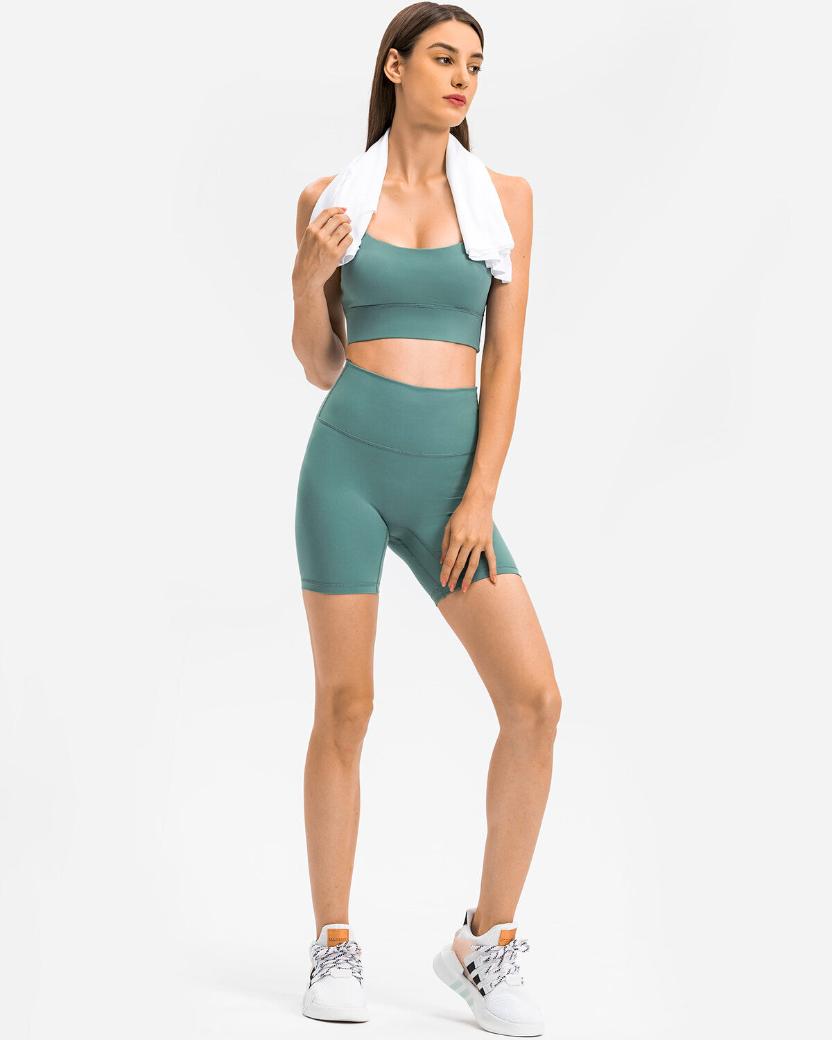 Aleah Seamless Shorts - Teal