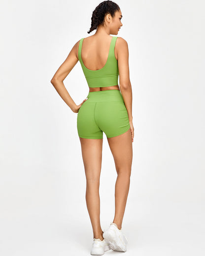 Alena Seamless Shorts - Green