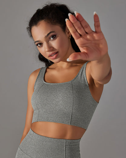 Alodia Flexi-U Sports Bra - Grey