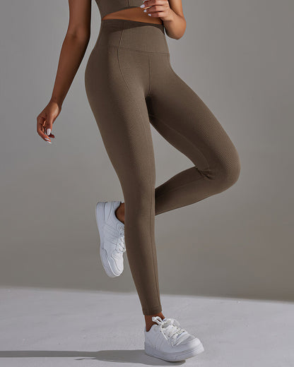 Alodia Leggings - Brown