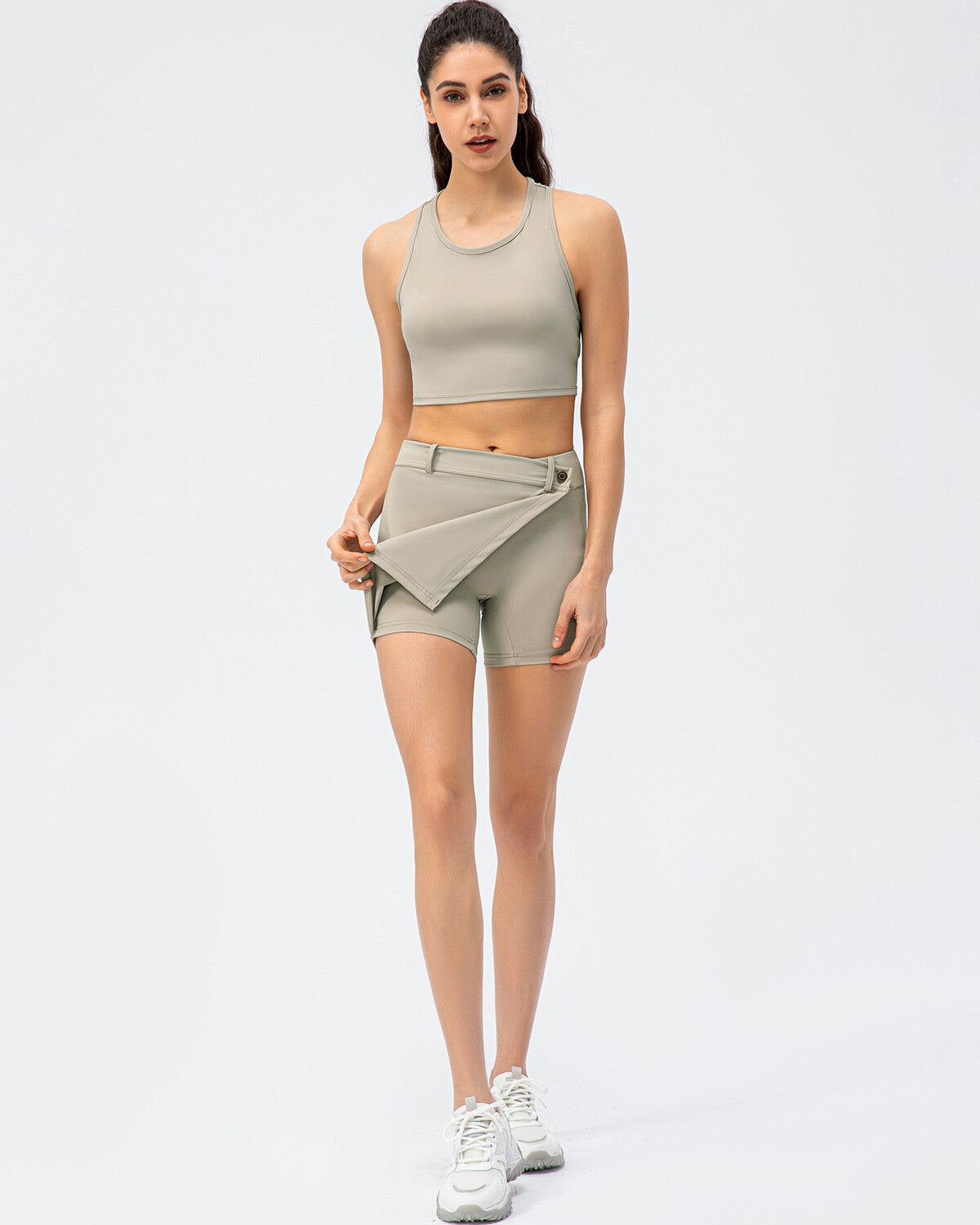 Amara Skirt - Khaki