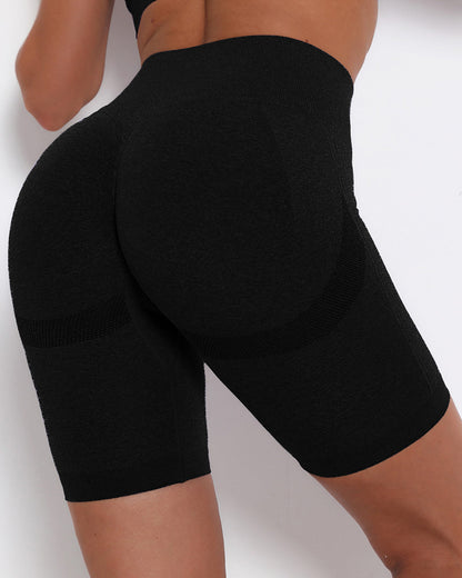 Amplify Scrunch Seamless Shorts - Black