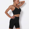 Amplify Scrunch Seamless Sports Bra - Black