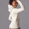 Aria Hooded Jacket - Cream Beige