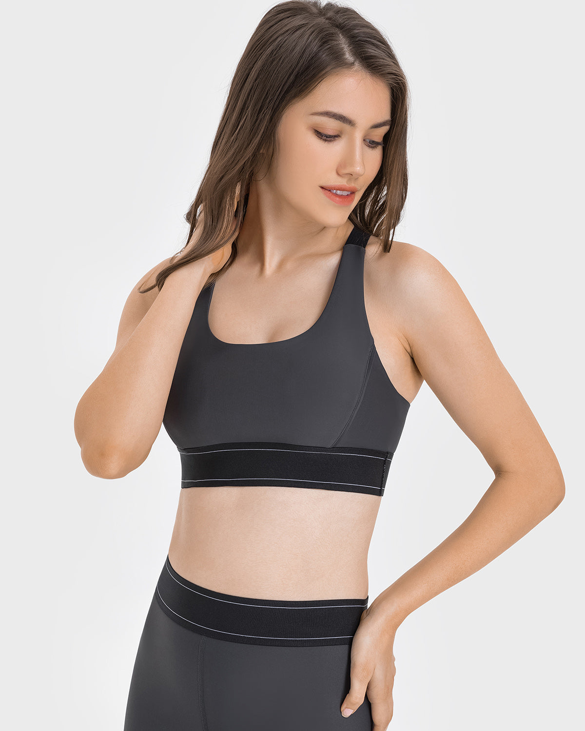 Arlet Sports Bra - Dark Grey