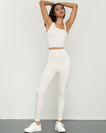 Arlette Seamless Leggings - White