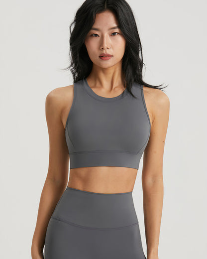 Ashlyn Sports Bra - Grey