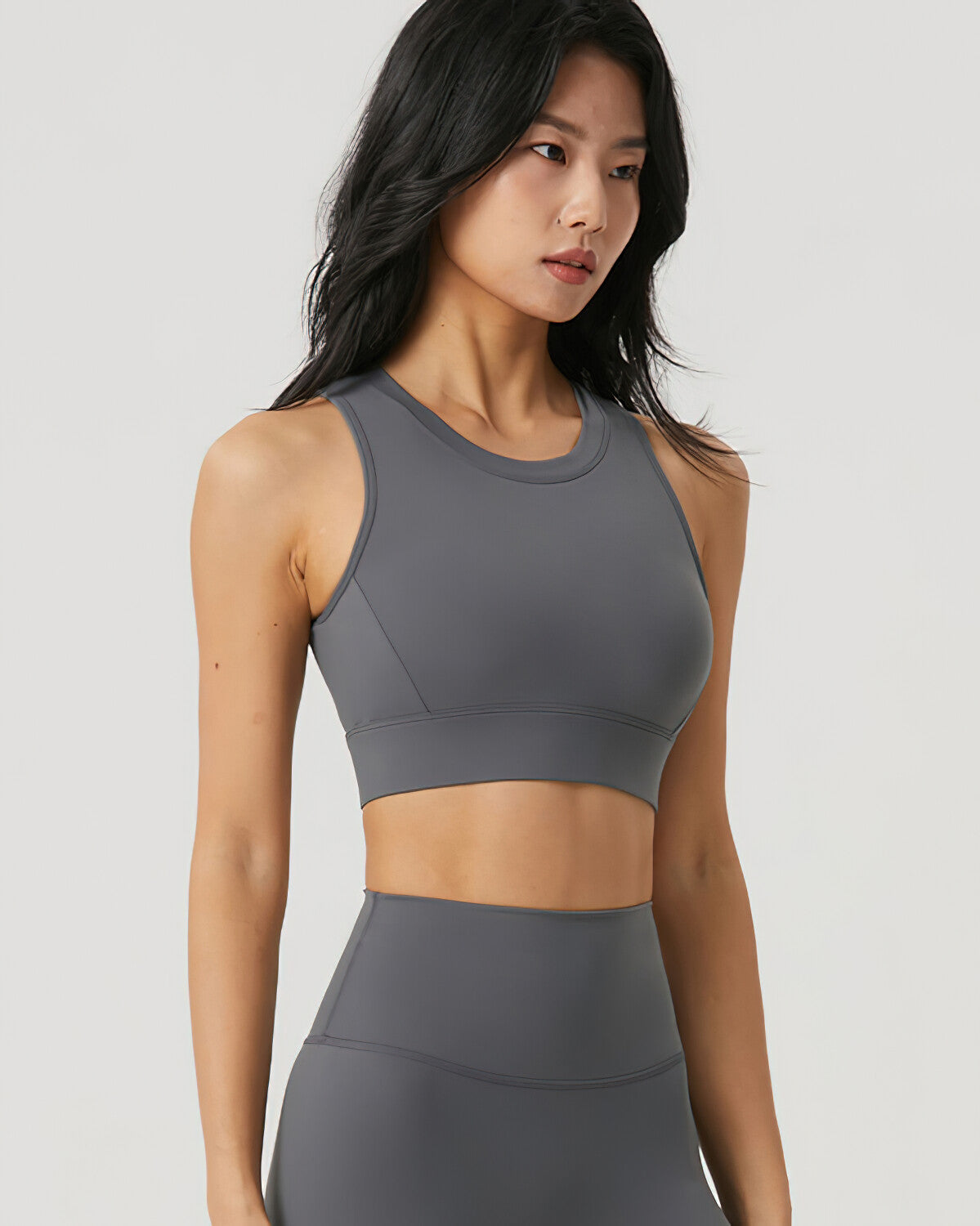 Ashlyn Sports Bra - Grey