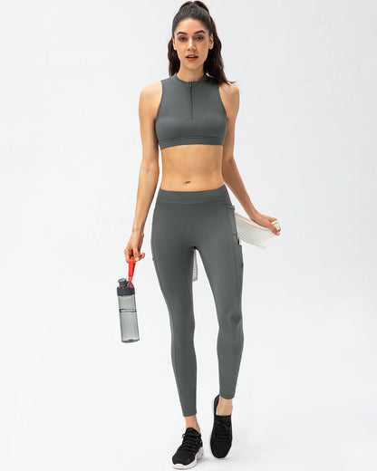 Athena Sports Bra - Grey