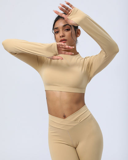 Aviana Long Sleeve - Beige