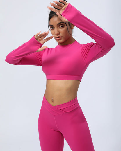 Aviana Long Sleeve - Fuchsia