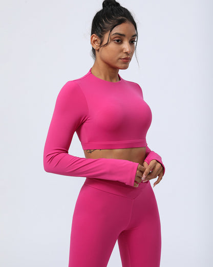 Aviana Long Sleeve - Fuchsia