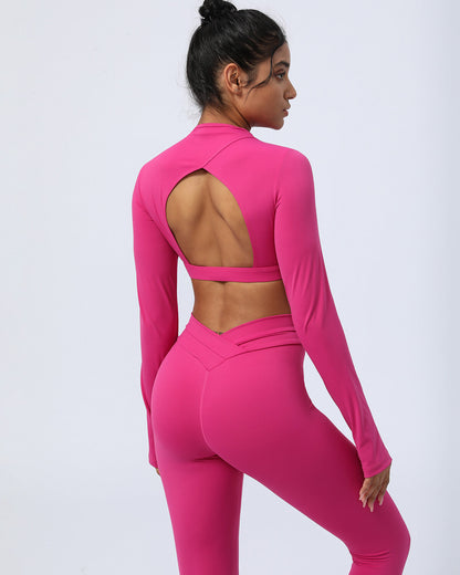 Aviana Long Sleeve - Fuchsia