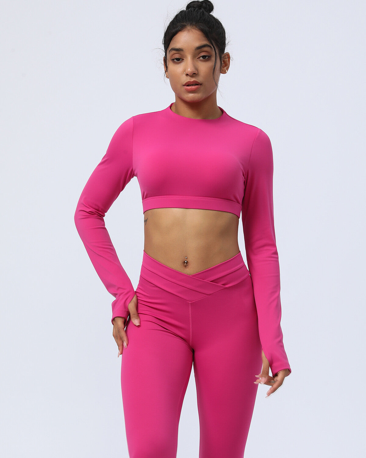 Aviana Long Sleeve - Fuchsia