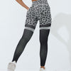 Beatrice Leopard Leggings - Black