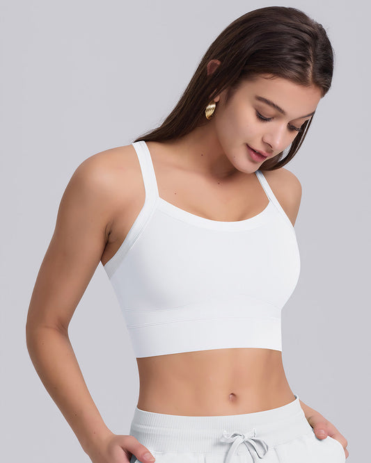 Beatrix Sports Bra - White