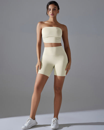 Bianca Seamless Shorts - Beige