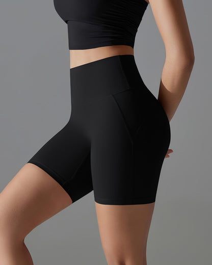 Bianca Seamless Shorts - Black