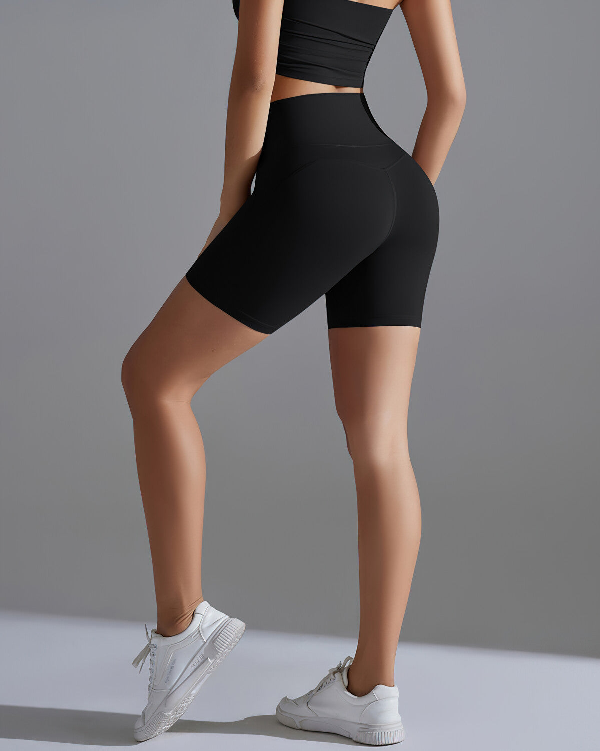 Bianca Seamless Shorts - Black