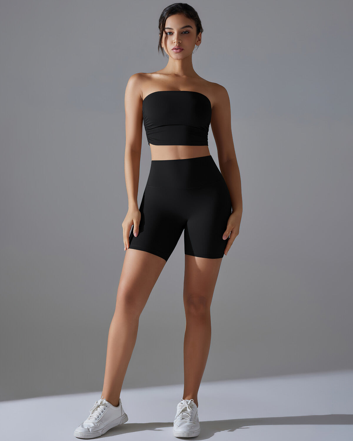 Bianca Seamless Shorts - Black