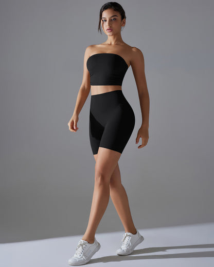 Bianca Seamless Shorts - Black