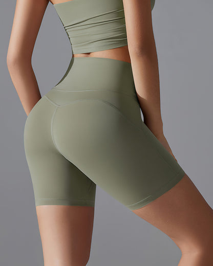 Bianca Seamless Shorts - Green