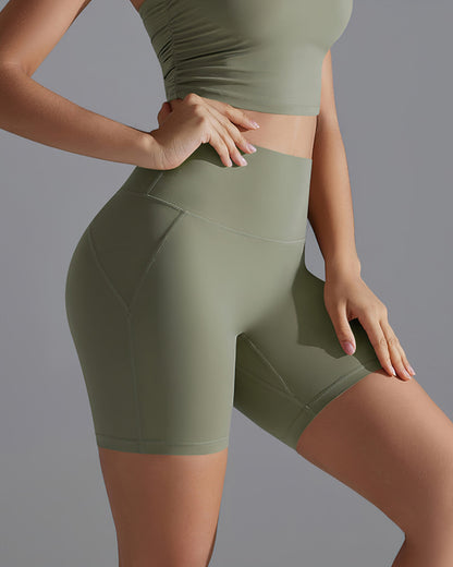 Bianca Seamless Shorts - Green