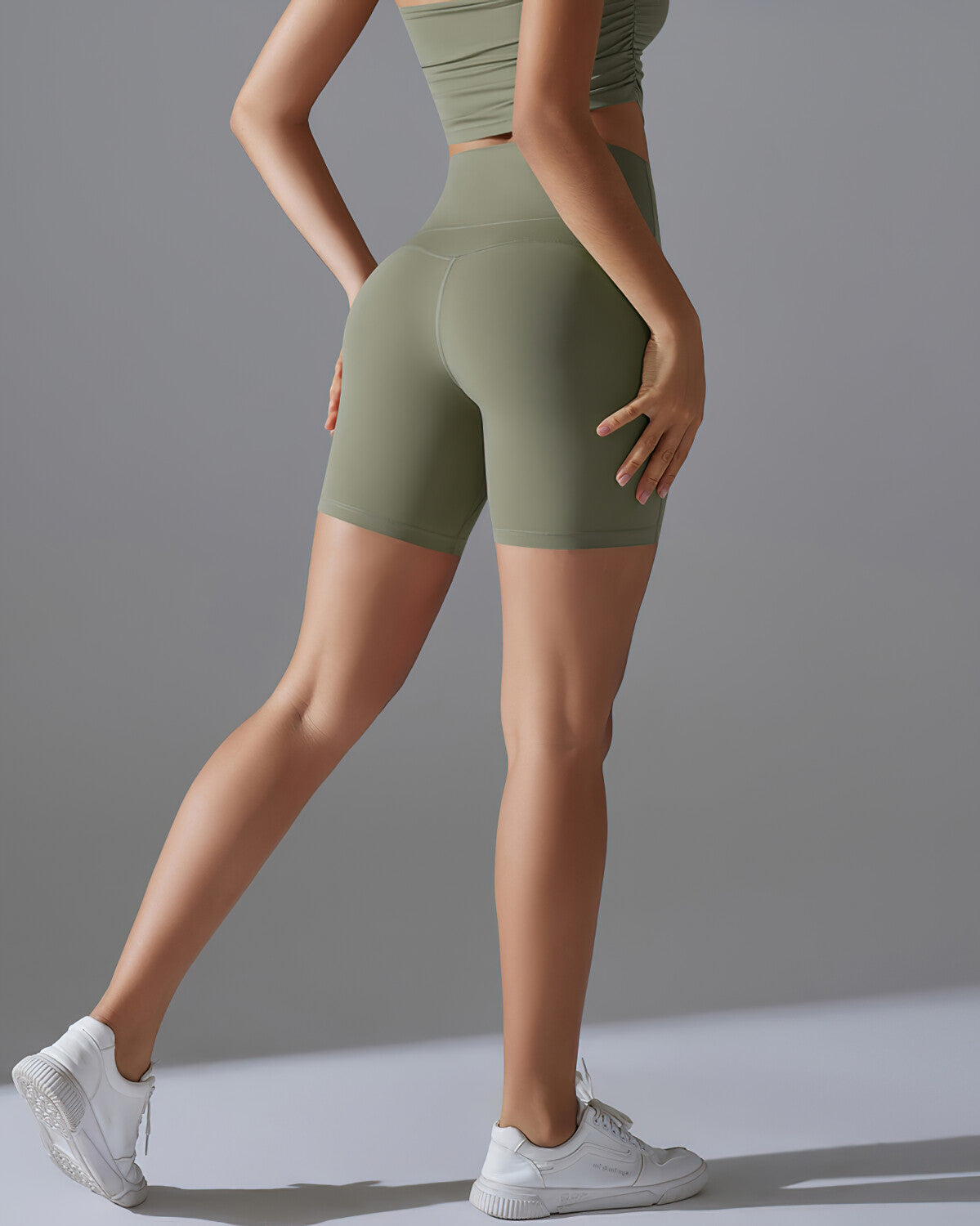 Bianca Seamless Shorts - Green